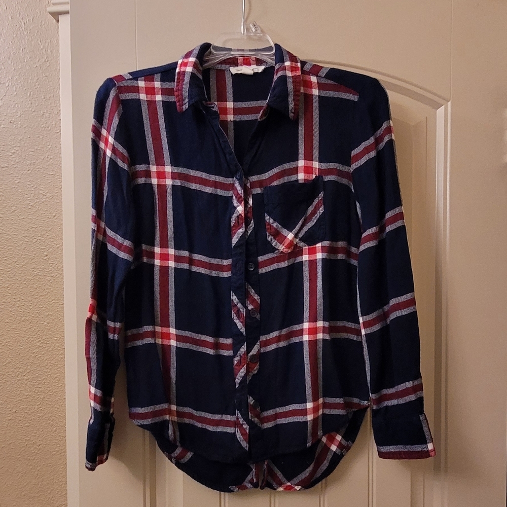 Plaid top - SUPER SOFT!